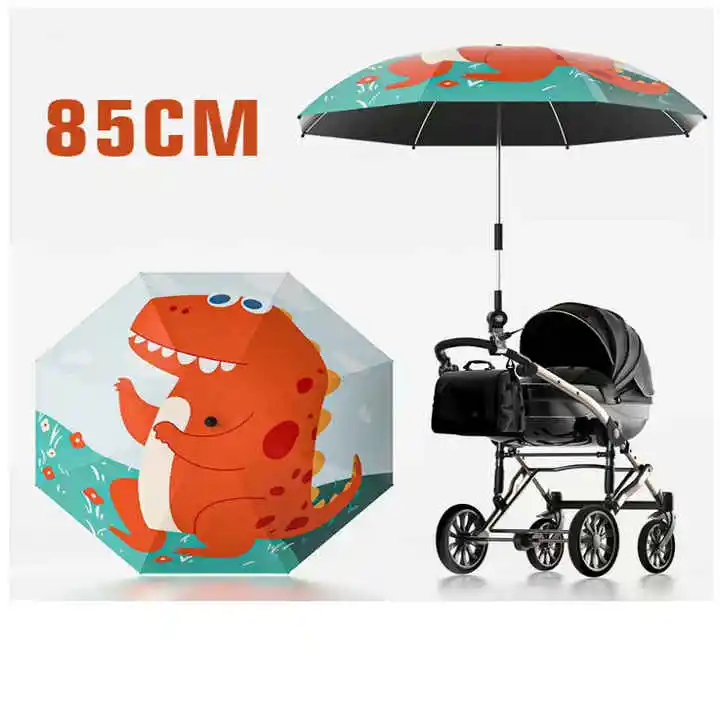 SUNDAY Luxury Baby Stroller Umbrella Hands-Free Universal Clip