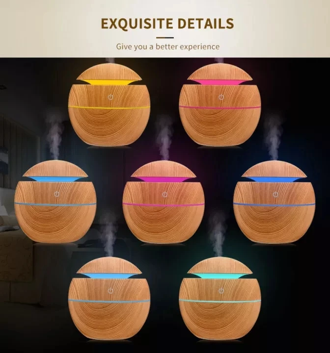 Wintek 130ml Aroma Essential Oil Diffuser Ultrasonic Air Humidifier