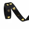 Negro-1,6 cm * 10 yardas