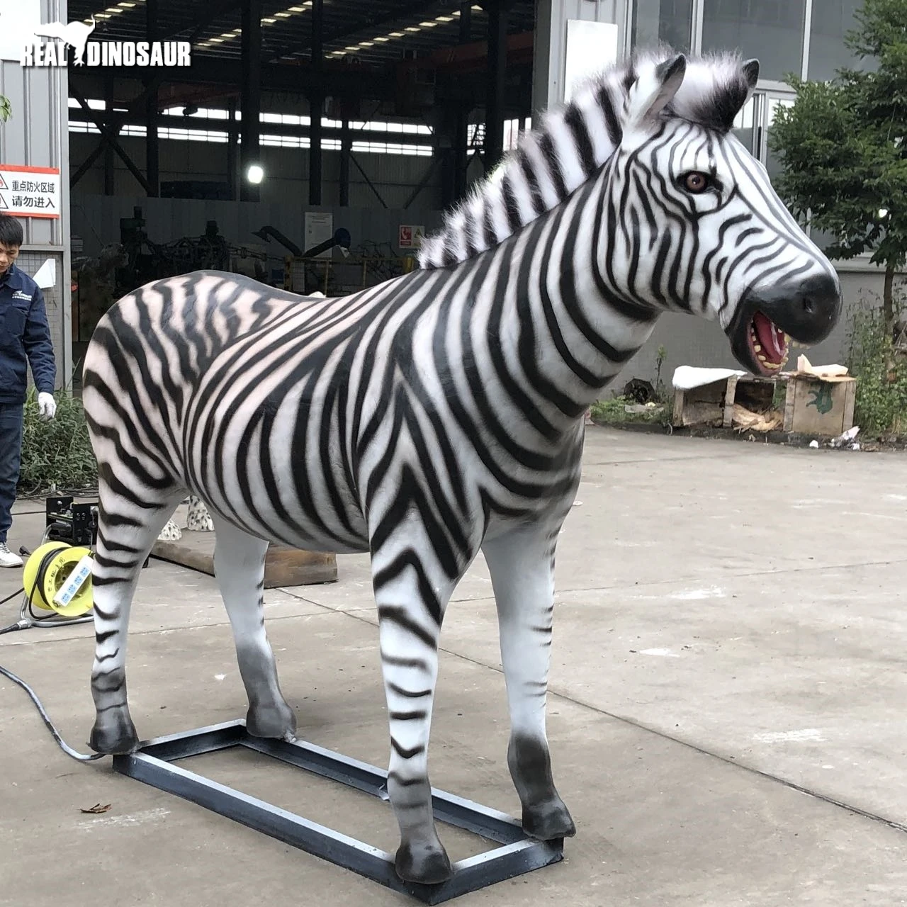 Modelo de zebra animais animatronic tamanho da vida| Alibaba.com