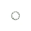 Anello con scala verde scuro