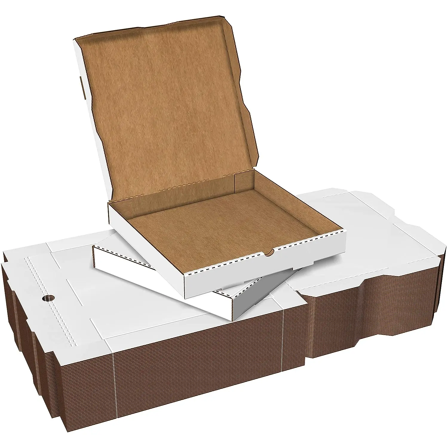 thermal pizza box\naluminum foil thermal pizza box\ncustomized aluminum foil thermal pizza box