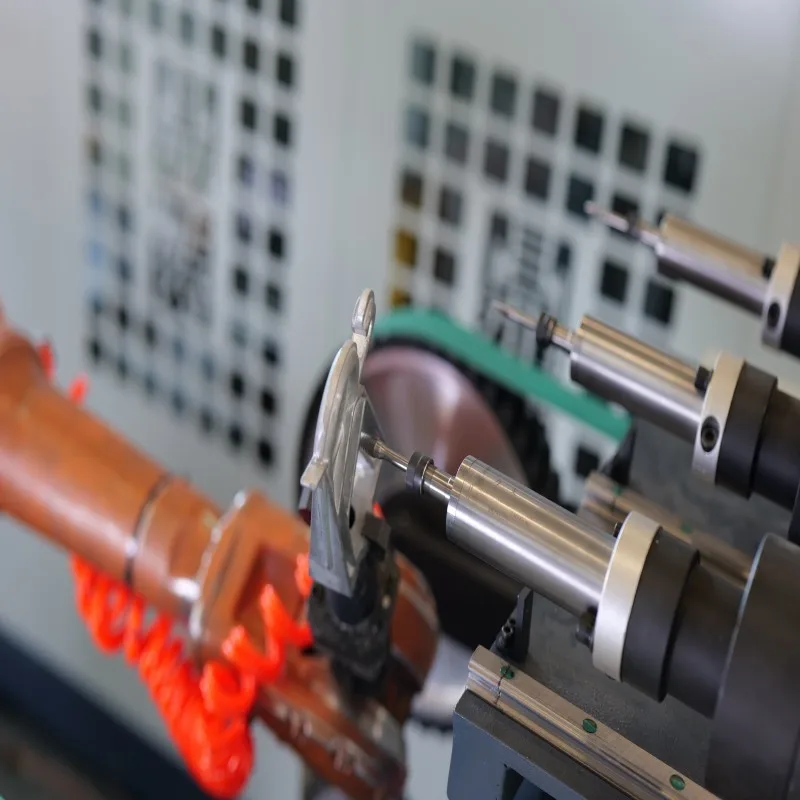 CNC یکپارچه آداپتیو آسیاب پولیشینگ روباتیک Workcell با تعویض موقعیت در زمان واقعی 6