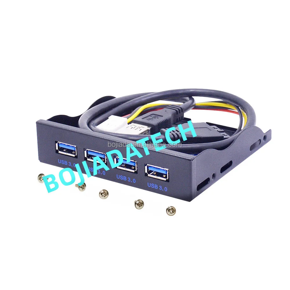 3.5" Desktop Front Panel With 4 Usb 3.0 Typea Connector For Pc