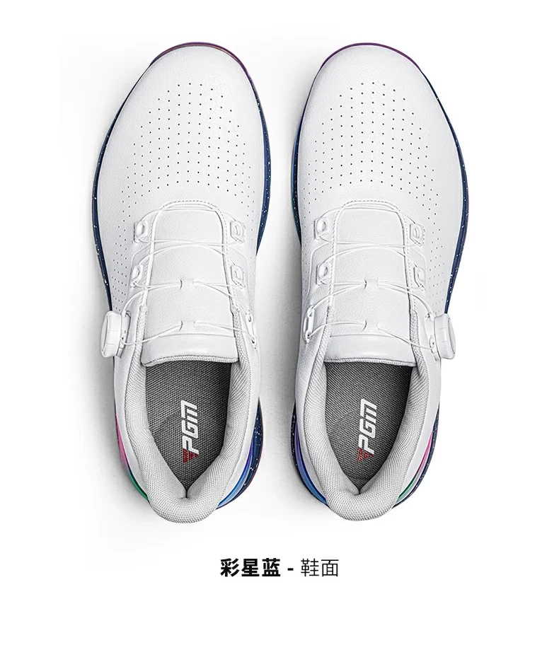 【新品未使用】  GOLF PGM XZ426 Quick Lace Anti-skid Spike Breathable Mens Soft Sole