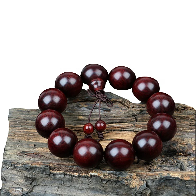 red buddha beads