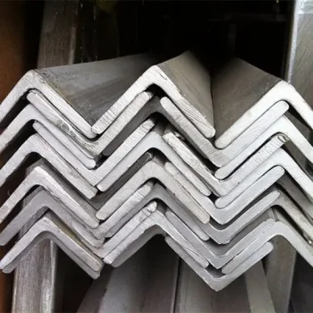 Standard Sizes A36 Astm Hot Rolled Ms Angel Steel L Profile Equal Angle Iron Factory Price Galvanized Steel Bar