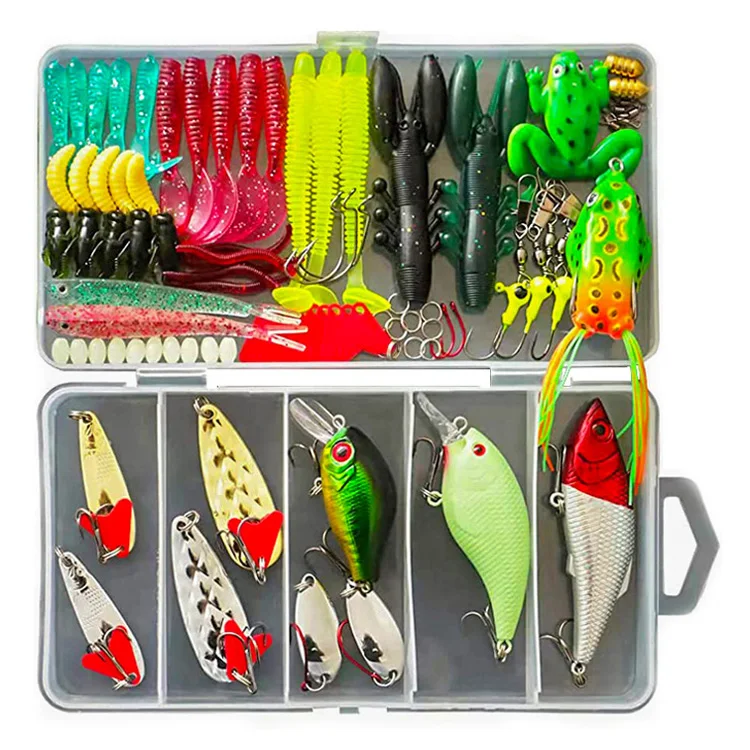 Spinner Baits Set, Bass Fishing Lures for Freshwater, Colorful, Bright,  Copper Weights, Premium Non-Rust Hard Metal Spinner Baits Kit with Fishing