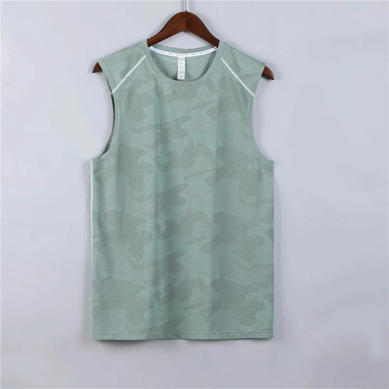 wholesale  gym sports fitness tops customized your logo men men's tank top men sportswear tops vest athletic wear