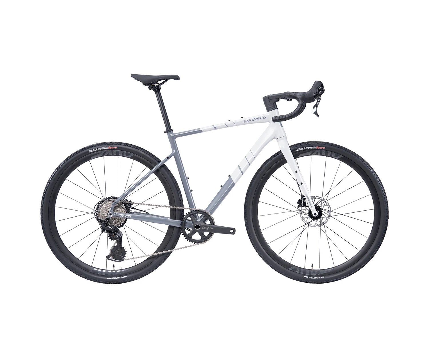 SUNPEED Ultralight Aluminium 700C Frame 13 Speed Sports Gravel Bike for Men