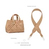 Light gold diamond-shaped crossbody strap