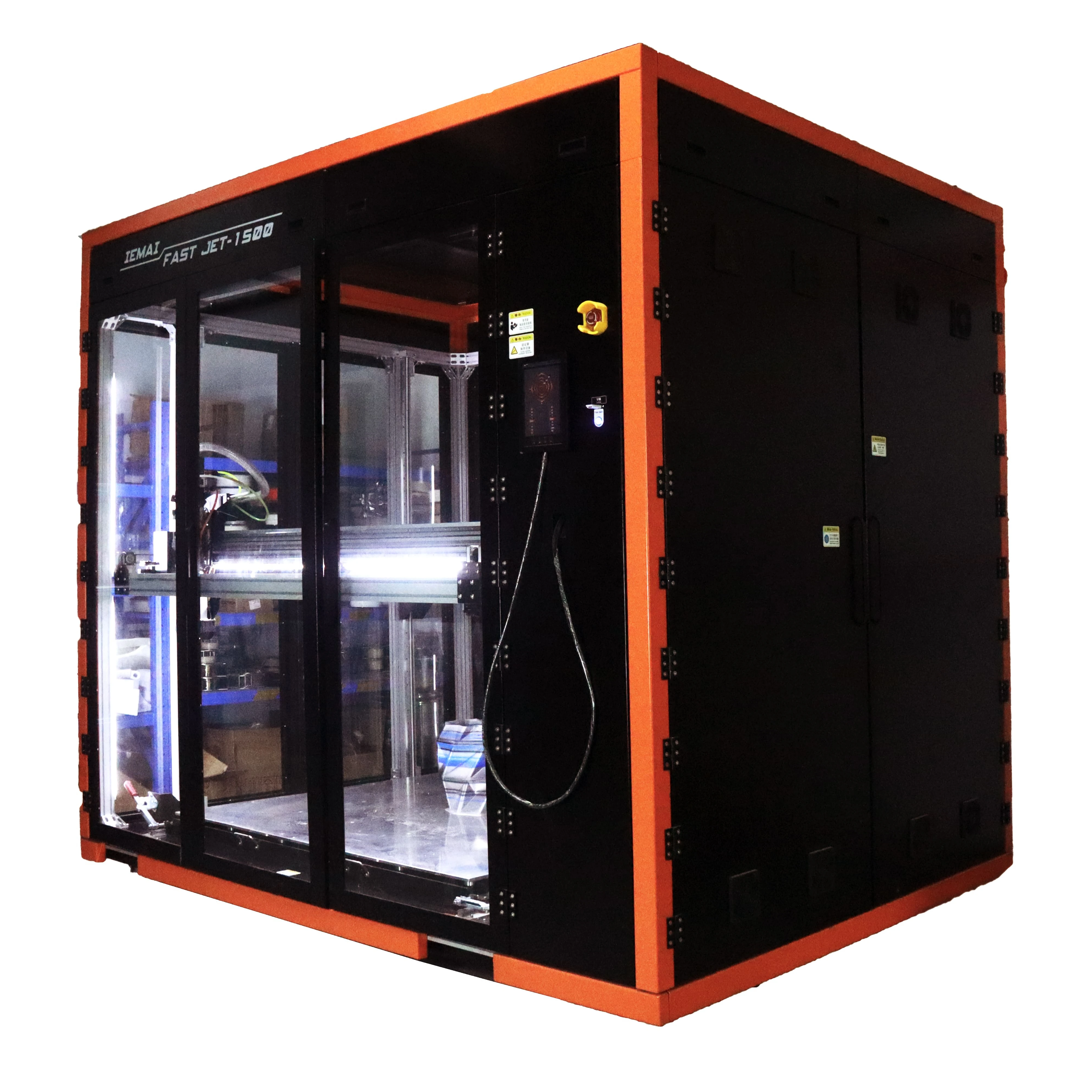 Buy Large Format Printer Fast Speed Particle Pellet Extruder 3d Printer 1500mm