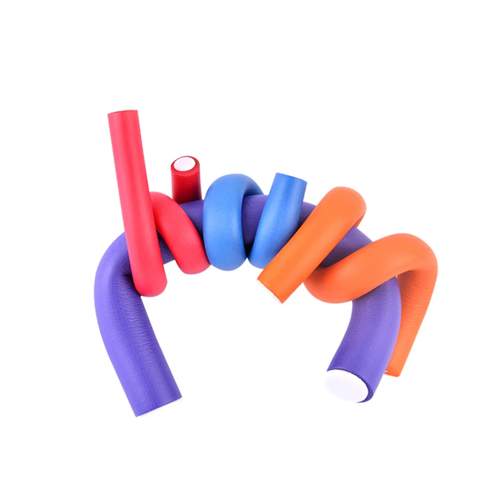Multi-size Soft Foam Hair Rollers Curlers No Heat Flexible Twist Curling Rods for for Short Long Hair