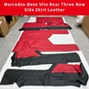 Faldón lateral de cuero para Mercedes-Benz Vito trasero de tres filas