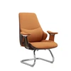 Bow shaped chair in front of class