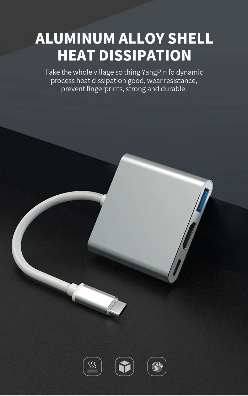 3-Port USB Docking Station for Laptop - Image 6