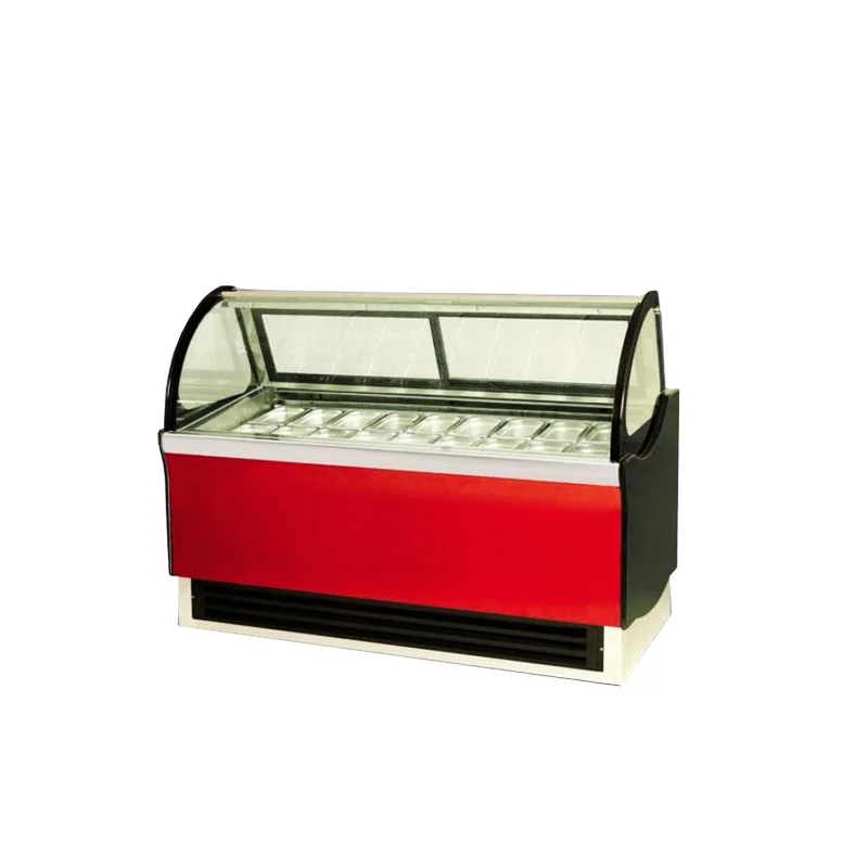 Выставочный шкаф для глубокого мороженого 1,2 м/Выставочные морозильники для мороженого цена/охладитель для непрерывного Охлаждения Мороженого