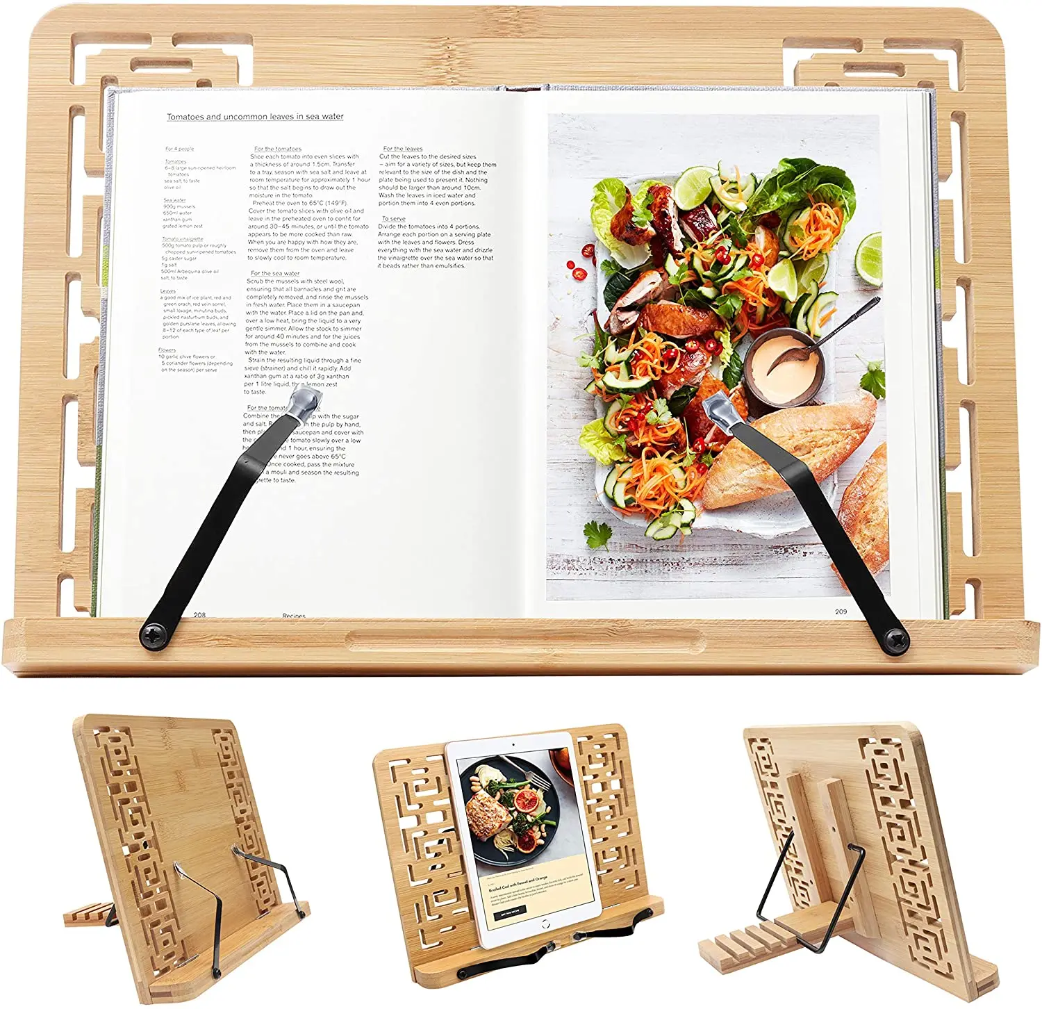 Foldable Recipe Book Holder Cook Book Stand With 5 Adjustable Heights Bamboo Foldable Reading Rest For Books Music Notes Buy Bamboo Book Stand Book Stand Holder Book Stand Foldable Product On Alibaba Com