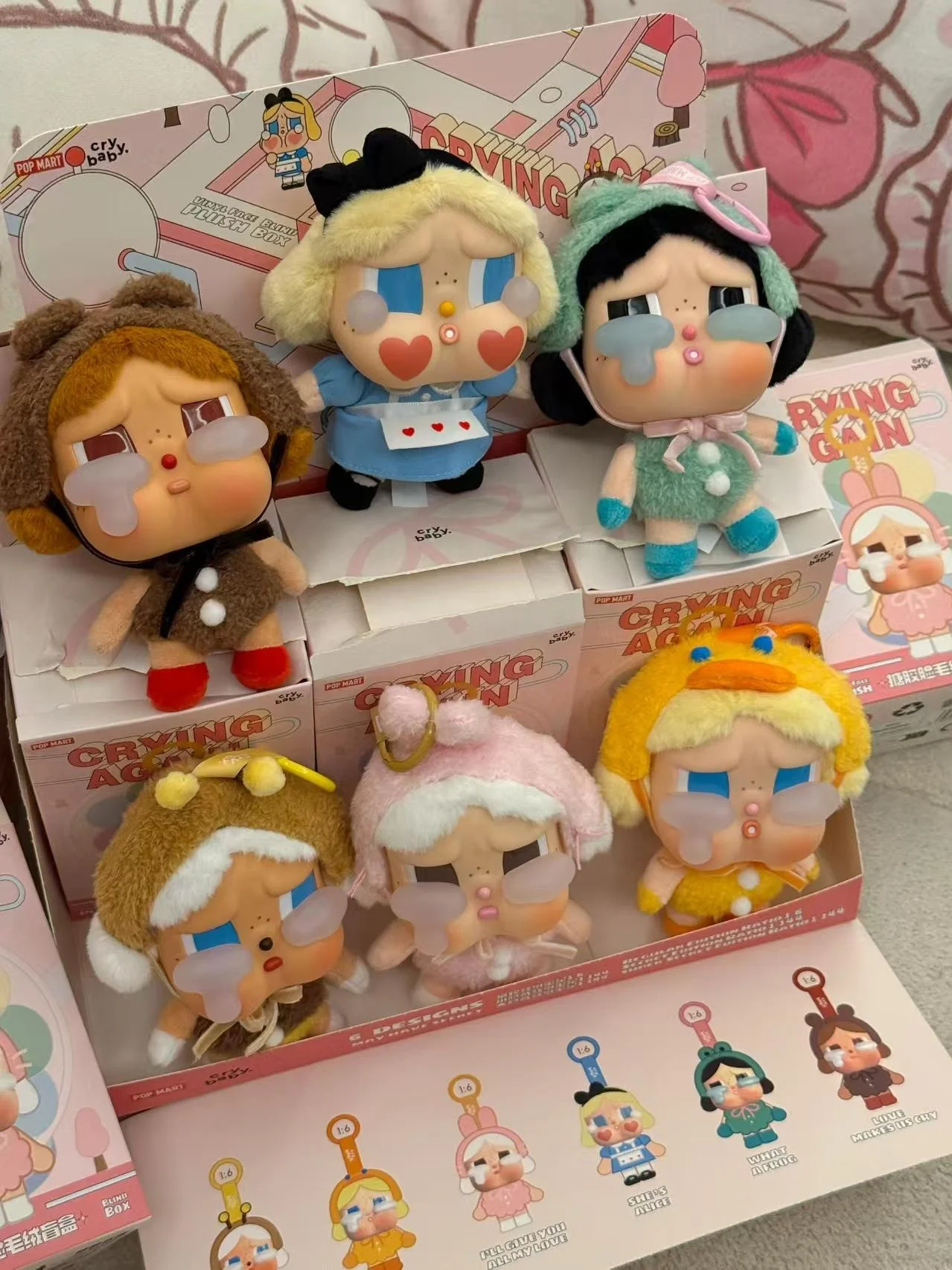 Wholesale Genuine Pop Mart Crybaby Crying Again Series