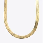 Wholesale 24k herringbone chain For 