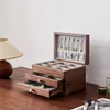 Caja de joyería de tres cajones