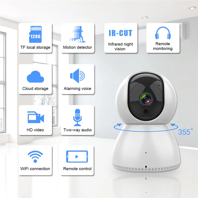 ネットワークセキュリティ Alibaba.com: Smartrol ZX-C23 Indoor Wifi Wireless Security Camera