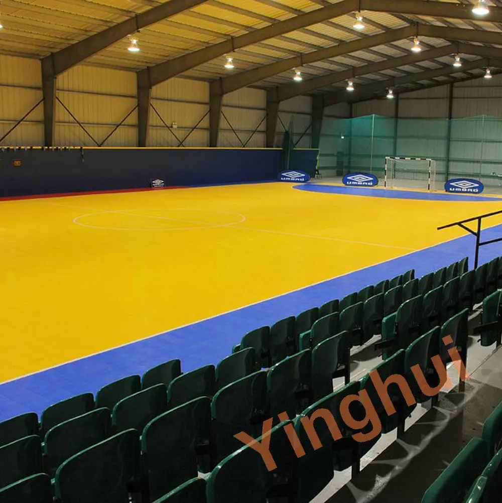 I-02 Plastic Flooring Sport Court Tiles Interlocking PP Tiles Basketball Flooring Anti Slip Interlocking Floor Tiles
