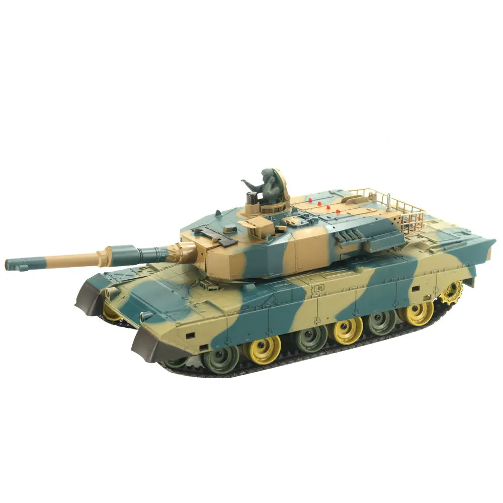 HENGLONG 1/24 Scale Type 90 RC Tank - Battery-Operated, Indoor