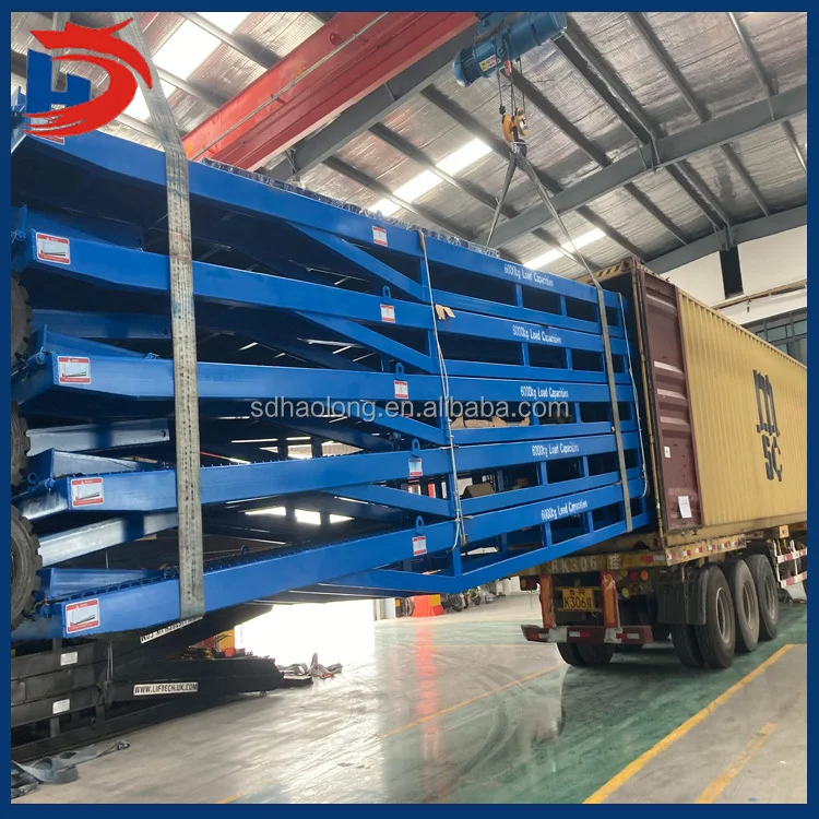Movable Dock Ramp Mobile Elevator Unloading Container Container ...