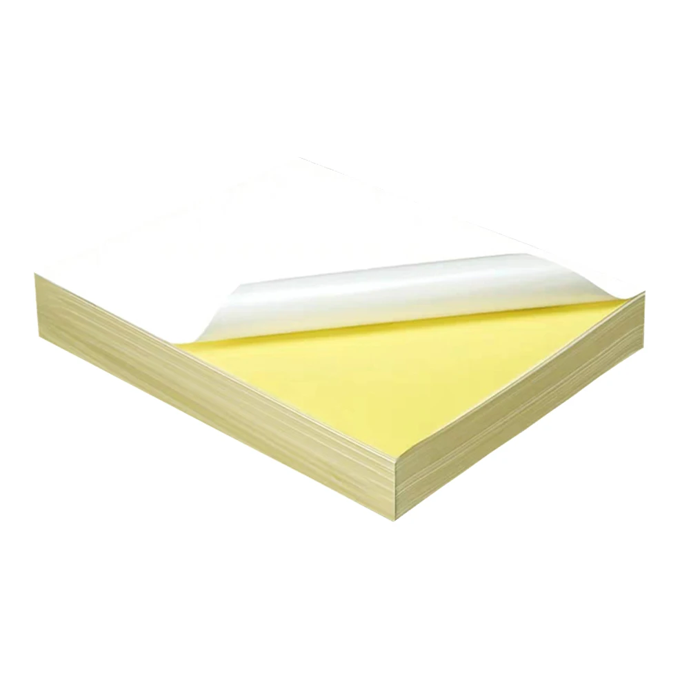 Destructible Eggshell Label Color A4 Size Inkjet Vinyl Sticker Paper Sheet