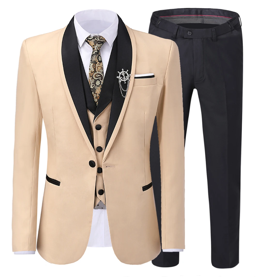 3 piece suit for men 2020