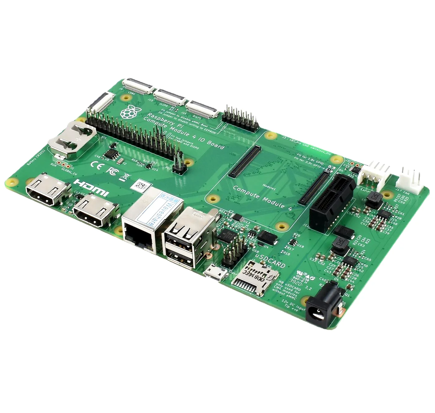 Raspberry Pi Compute Module 4 Io Board A Development Platform And ...