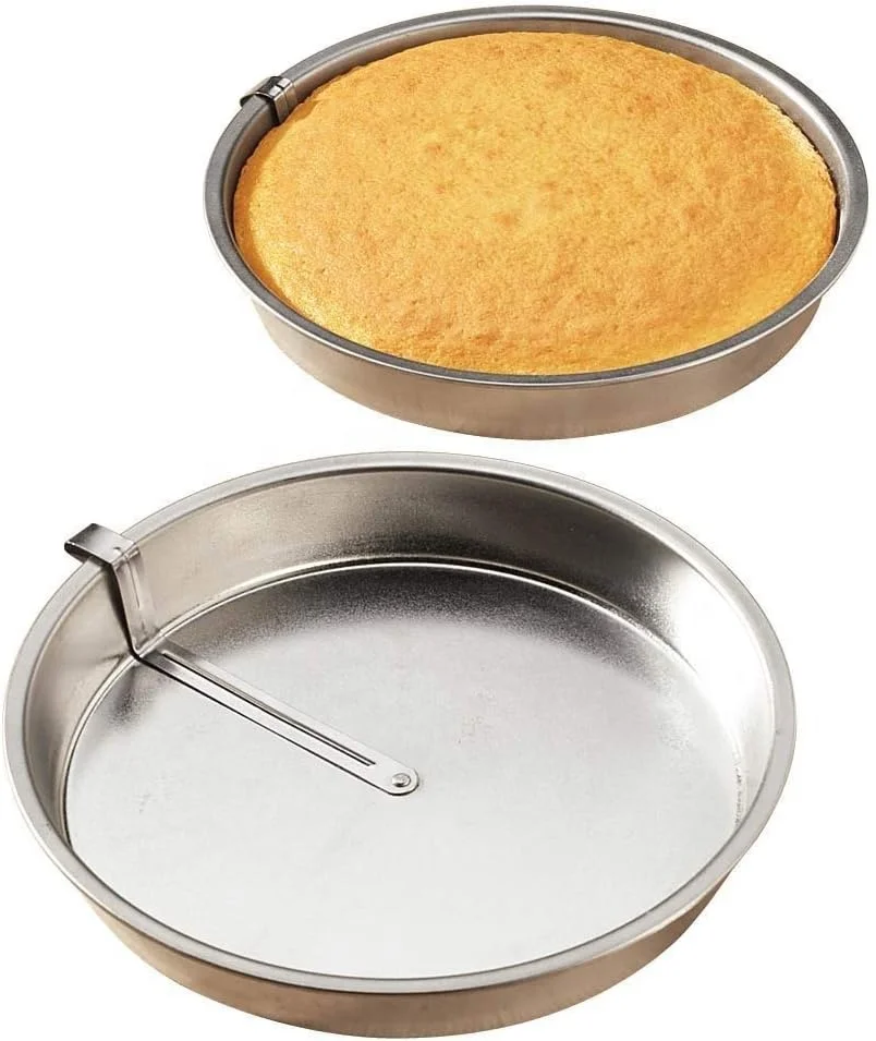 Set of 2 Easy-Out Cake Pans Quick Release 9\