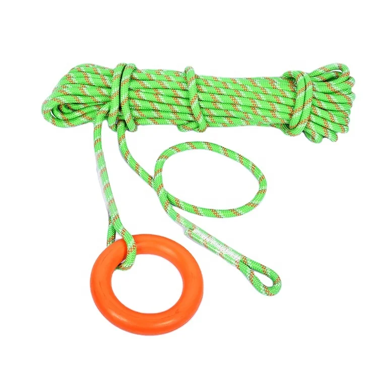 Outdoor rope good flexibility high quality braided water rescue safety rope