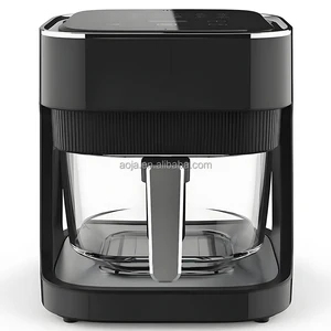 New Arrival 4.0L Smart Digital Control Air Fryer Luxury Multifunction Electric Glass Oven Hot Sale for Household Use