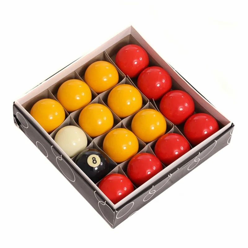 2 Inch Resin Complete Set of Billiard Snooker Balls - OEM