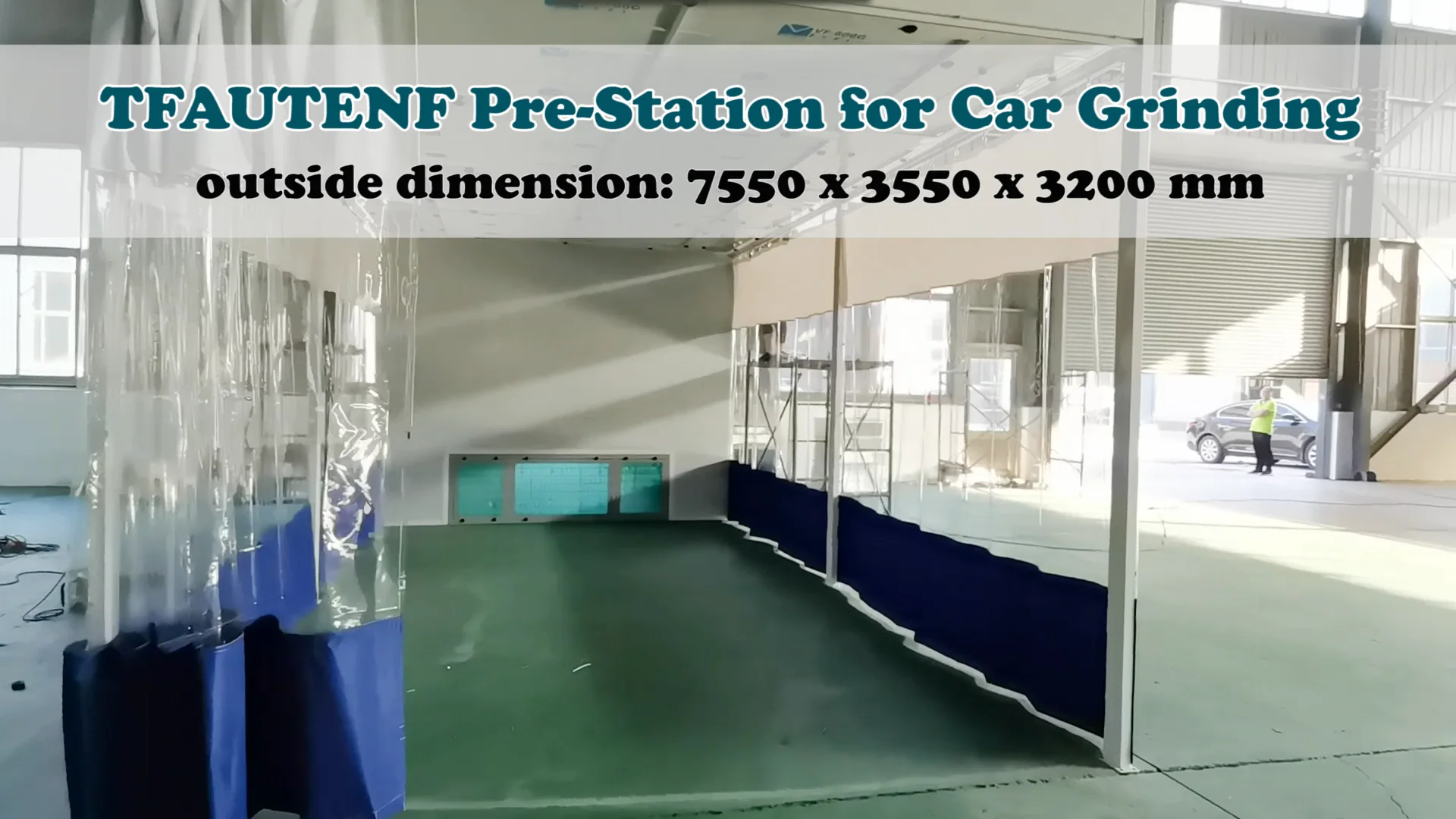 Garage Cheap Paint Prep Station/auto Preparation Station Room/vehicle Sanding Equipment Car