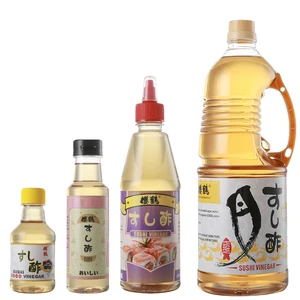 OEM Factory Wholesale 500ml Japanese Sushi Rice Vinegar Liquid Brewed Process Bottle Packaging