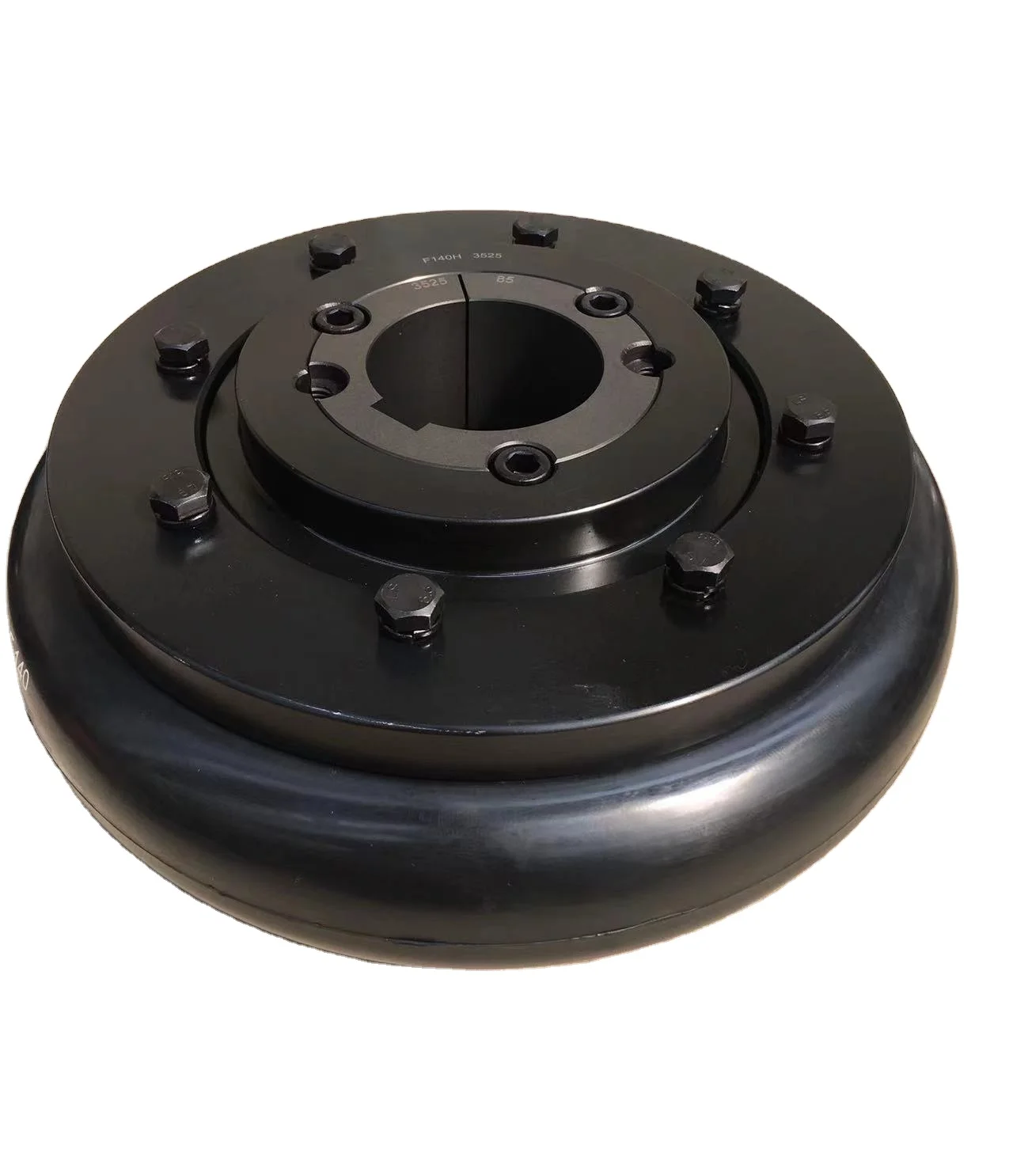 OEM Customizable Aluminium Flexible Rubber Tyre Coupling B F70 Tyre Coupling
