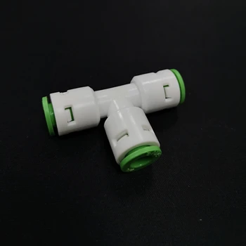 1/4'' Water Pipe Connection Fittings RO system plastic quick connect water connector 3/8 quick fittings