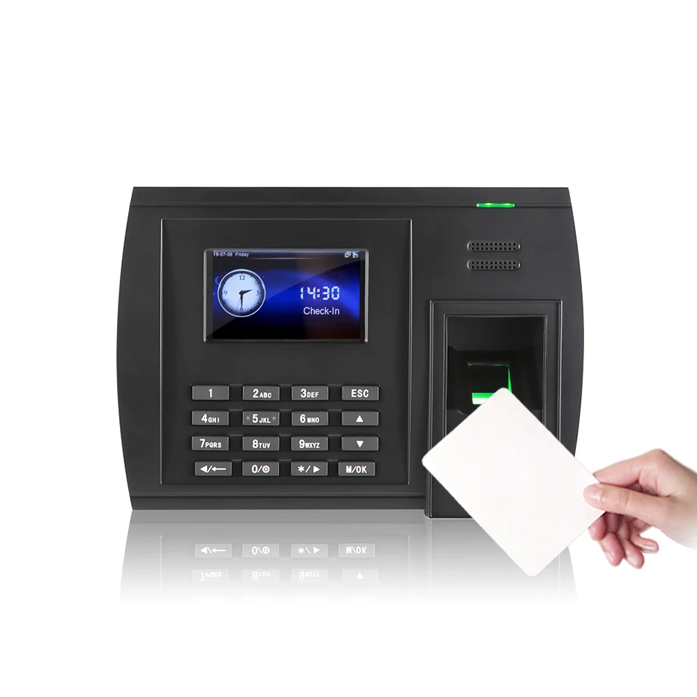 Biometric Fingerprint Attendance System Time Clocks With Cloud Server ADMS Function