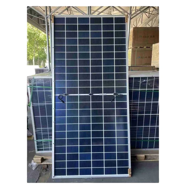 High-Quality All Black N-Type Dual Glass in Stock Solar Panels Suitable for Home  Industrial