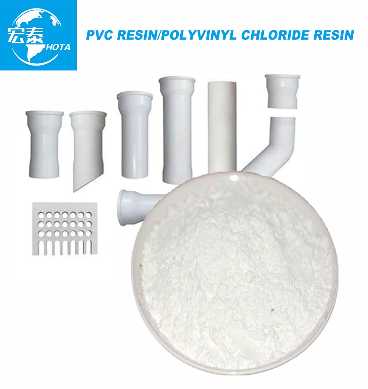 Polyvinyl Chloride Pvc Resin Produced By Polymerization Of Vinyl ...