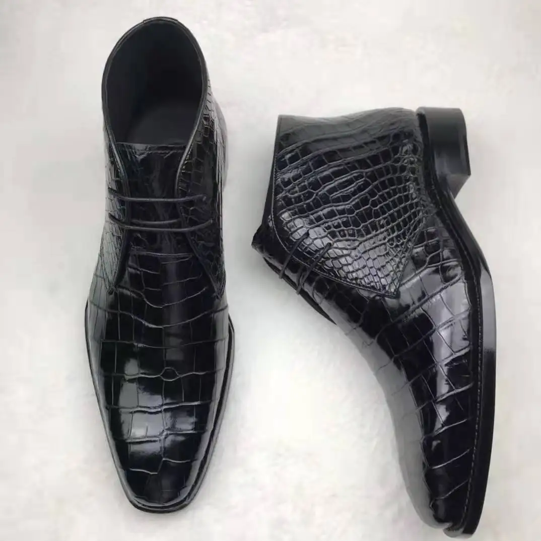 Stivali da uomo di lusso Goodyear stivali di alta qualità in vera