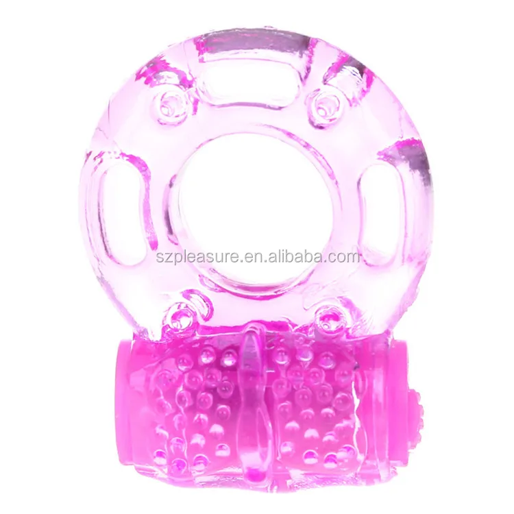 Sex Toy Manufacturer Delay Lock Fine Sex Toys Vibrating Penis Ring Rubber for Sale Cock Ring