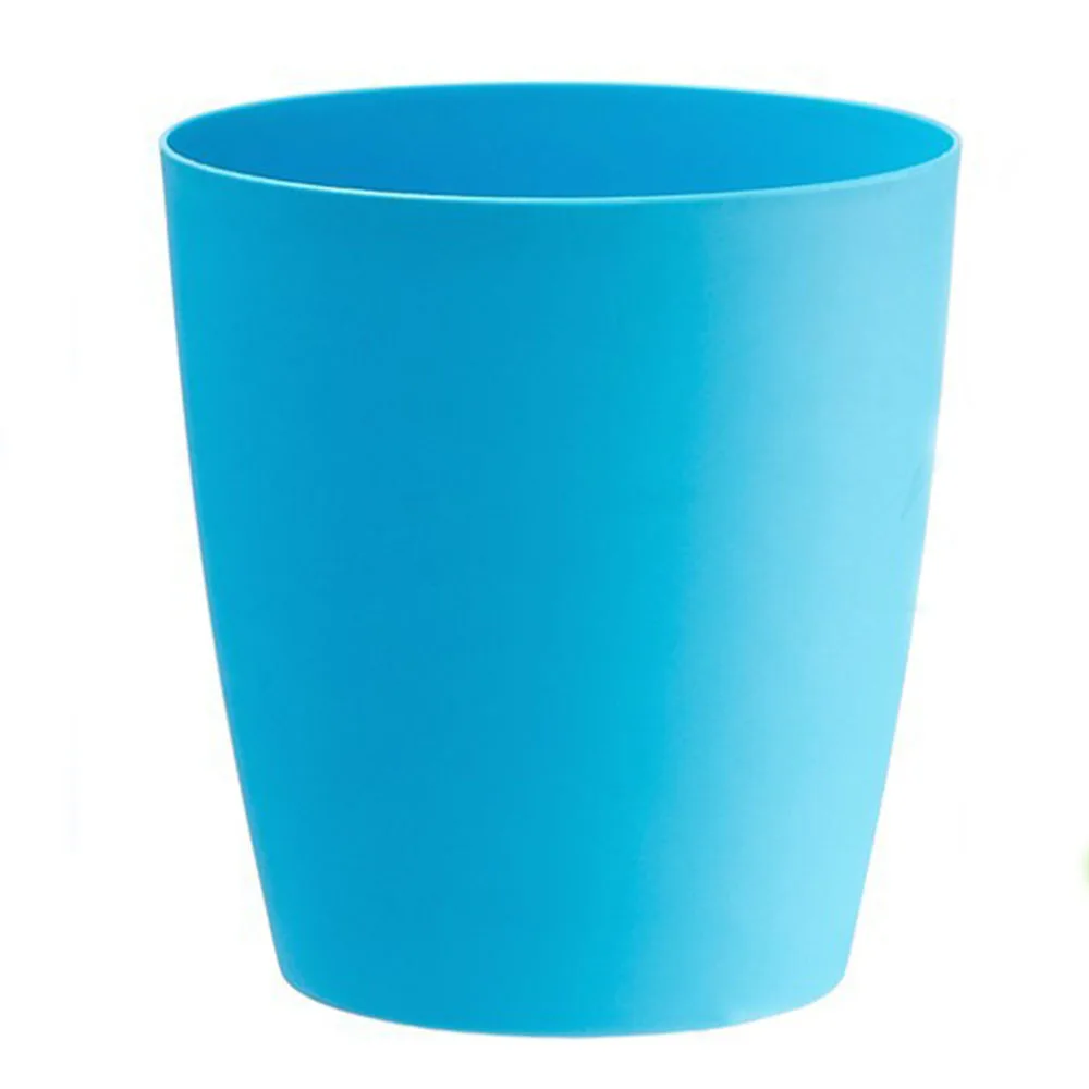 Cross Border High Quality Plastic Simple Colorful Garbage Bin Household Storage Trash Cans