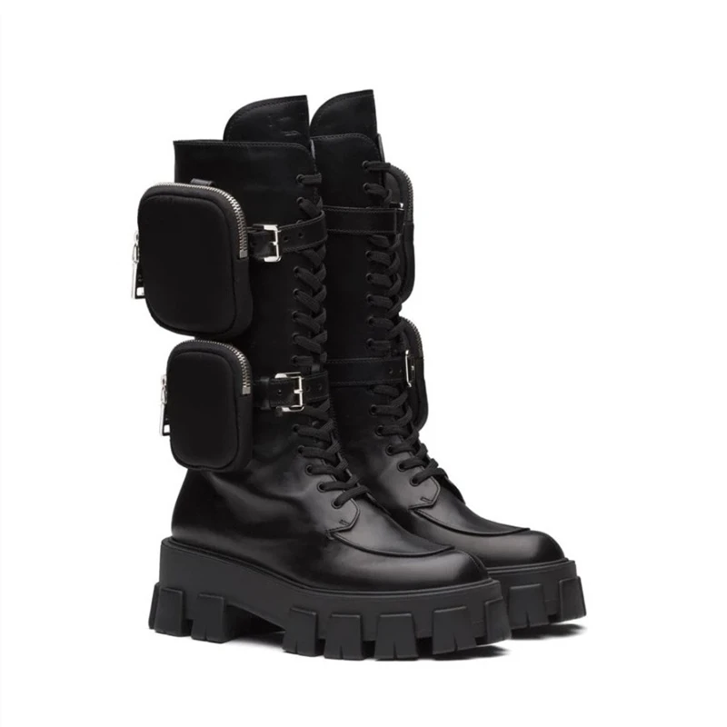 Bota de Seguridad Tipo Ingeniero Oversize Rosada 501-47-10 -