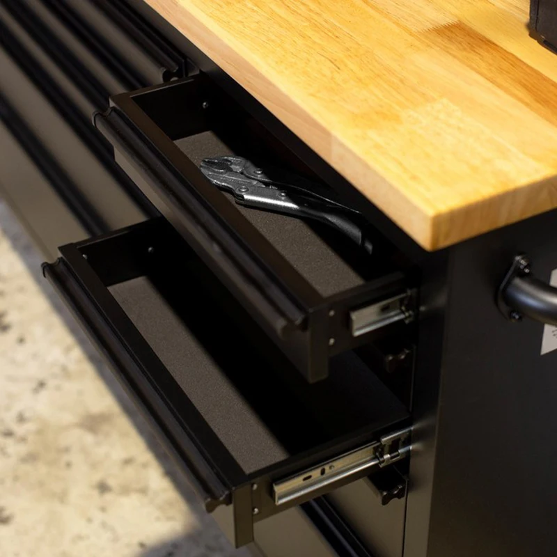 Work Station 15 Drawers  Metal Tool Roller Cart Workshop Storage Tool Cabinet with Handle and Wheels details