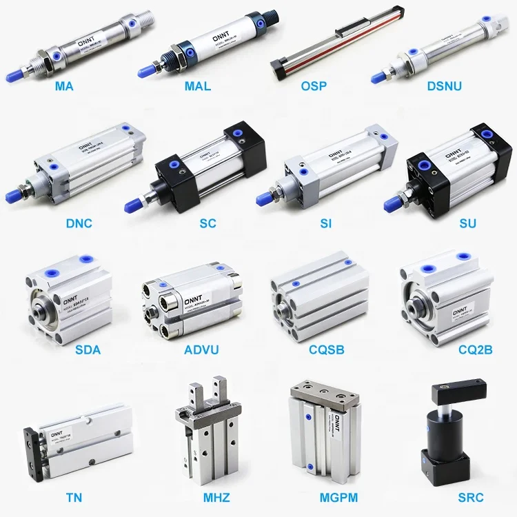 Pneumatic Air Cylinder Guide Unit Metric FEN FENG-32-50-100-160-200-250 ...
