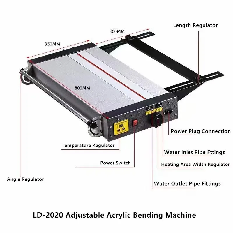 48 дюймов 125 см акриловый пластиковый нагреватель сгибатель прозрачное плексированное стекло Акриловая Складная